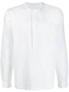 Low Brand Henley Shirt - White