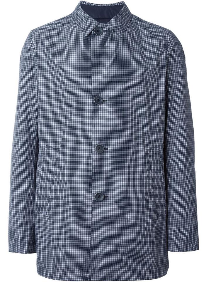 Herno Checked Lightweight Jacket