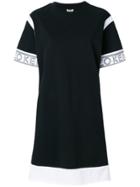 Kenzo Logo Print T-shirt Dress - Black