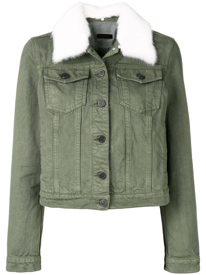 Simonetta Ravizza Classic Denim Jacket - Green
