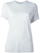 Vince Basic T-shirt, Women's, Size: Small, Grey, Viscose