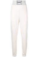 Unravel Project High-waisted Tapered Track Pants - Neutrals