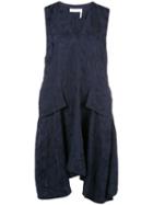 Chloé Floral Jacquard Tunic Dress - Blue