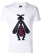 Fendi Super Bugs Embroidered T-shirt - White