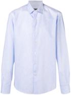 Salvatore Ferragamo Classic Striped Shirt - Blue