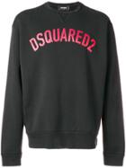 Dsquared2 Logo Print Sweatshirt - Black