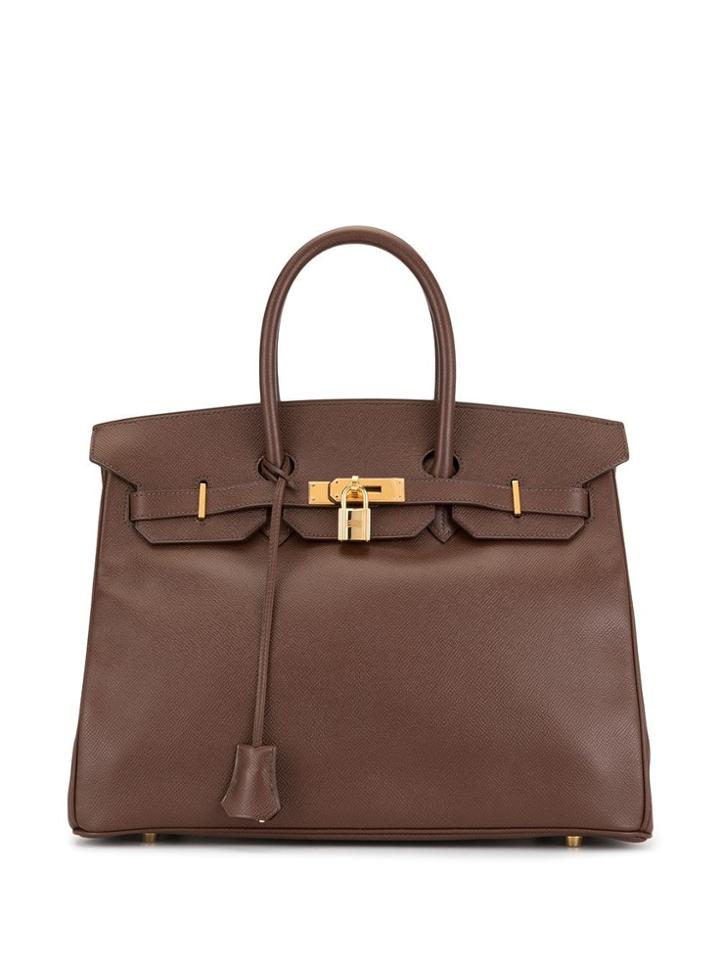 Hermès Pre-owned 1999 Birkin 35 Tote - Brown