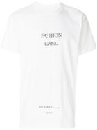 Ih Nom Uh Nit Slogan-print T-shirt - White