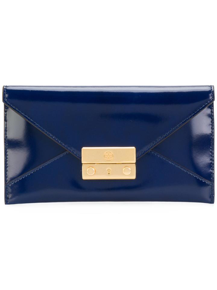 Tory Burch Juliette Envelope Pouch - Blue