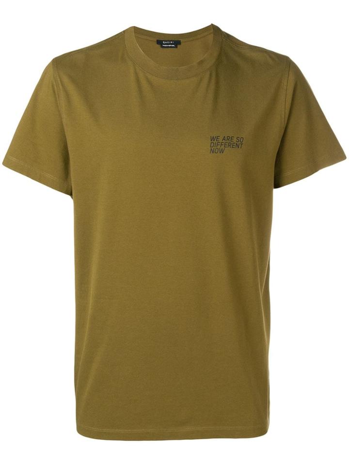 Qasimi We Are So Different Now T-shirt - Green