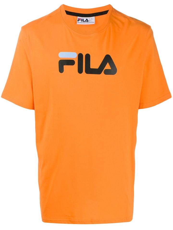 Fila Logo Jersey T-shirt - Orange