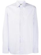 Canali Patterned Shirt - White