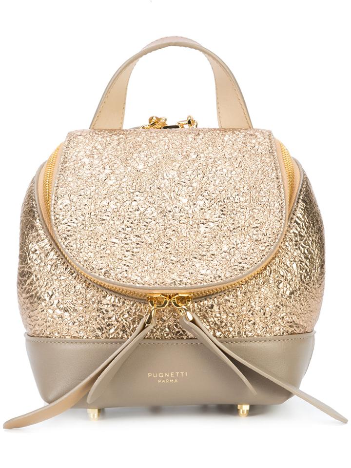 Pugnetti Micro Nut Backpack - Nude & Neutrals