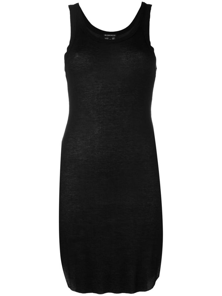 Ann Demeulemeester - Tank Top Dress - Women - Modal - 36, Women's, Black, Modal