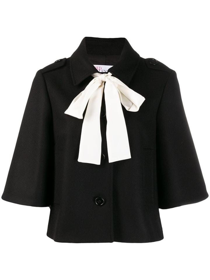 Red Valentino Bow Detail Jacket - Black