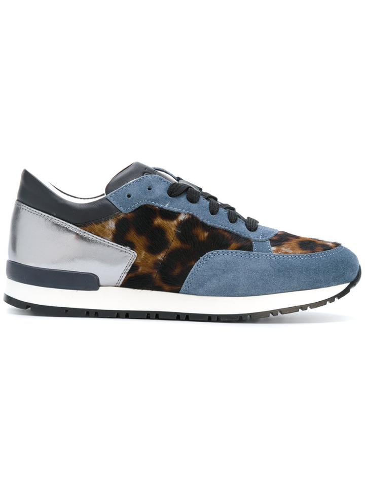 Pollini Lace-up Sneakers - Blue