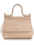 Dolce & Gabbana Mini 'sicily' Tote - Neutrals