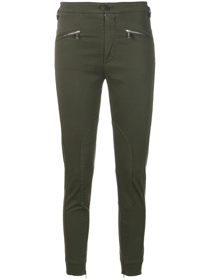 Dondup Slim Fit Trousers - Green