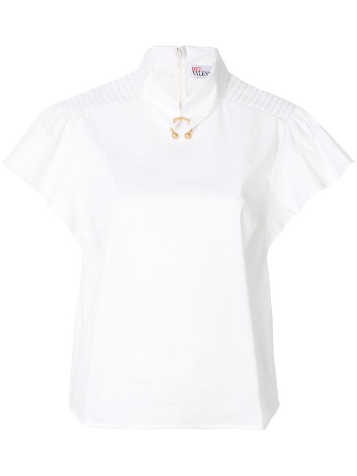 Comme Des Garçons Round Collared Shirt - Nude & Neutrals