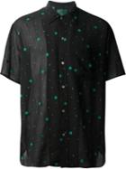 Jean Paul Gaultier Vintage Boxy Polka Dot Shirt, Men's, Size: L, Black