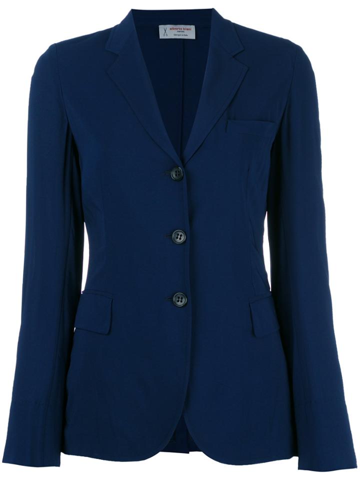 Alberto Biani Three-button Blazer - Blue