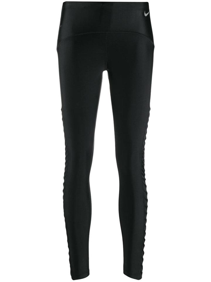 Nike Side Cut Out Detail Leggings - Black