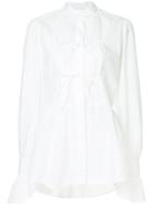 Alexa Chung Lace-up Shirt - White