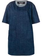 Junya Watanabe Loose Shift Dress - Blue