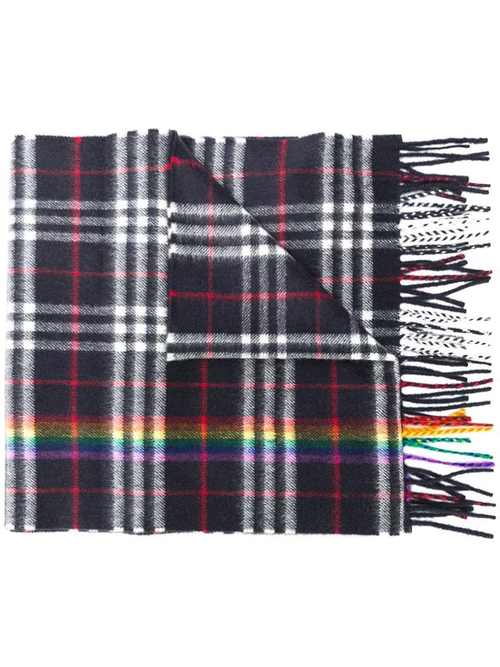 Burberry Burberry - Woman - 168x30 Cashmere - Blue