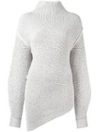 Stella Mccartney Structured Knit Sweater, Women's, Size: 38, White, Polyamide/spandex/elastane/viscose/wool
