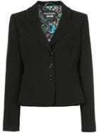 Boutique Moschino Graffiti Blazer - Black