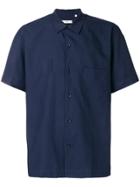 Mauro Grifoni Half Sleeve Polo Shirt - Blue
