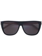 Saint Laurent Eyewear Square Shaped Sunglasses - Black