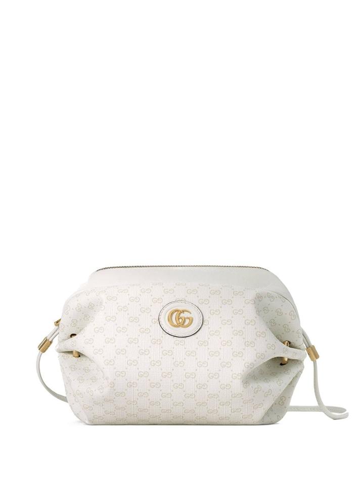 Gucci Mini Gg Bag With Double G - White
