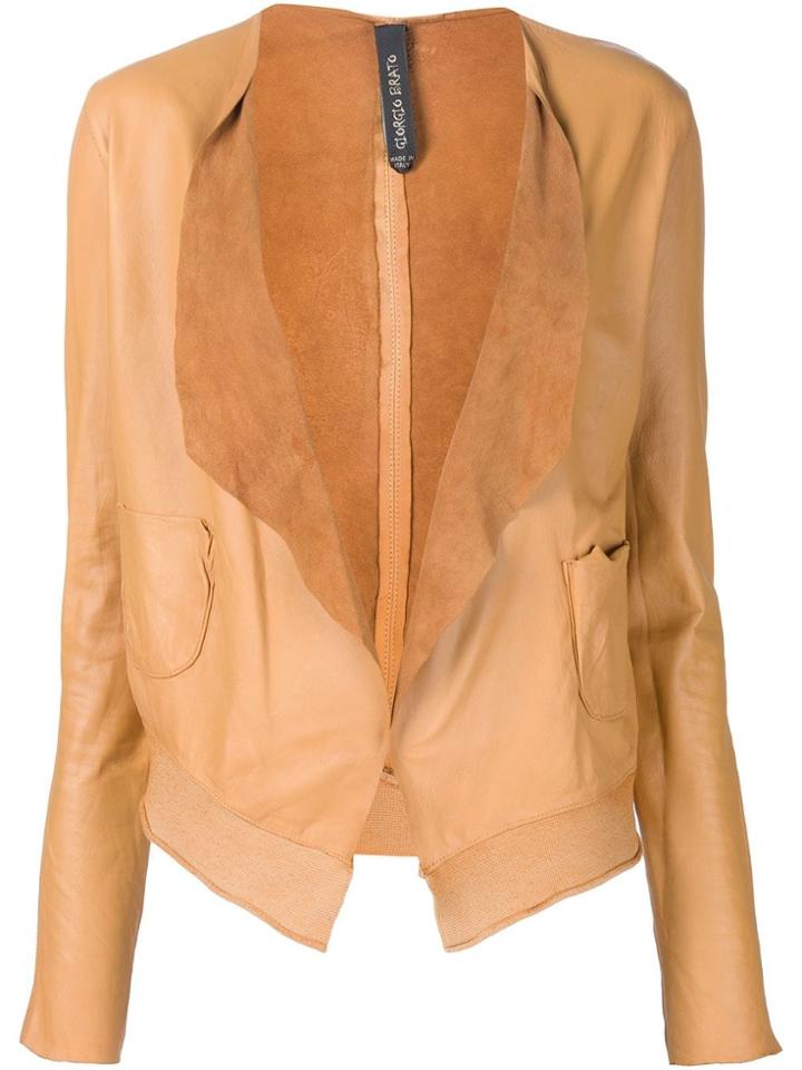 Giorgio Brato Waterfall Jacket - Yellow & Orange