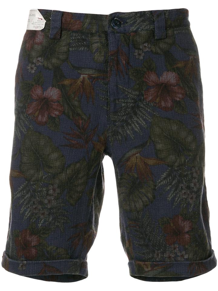 Incotex Floral Print Shorts - Multicolour