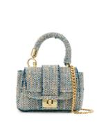 Alila Mini Tweed Tote Bag - Blue