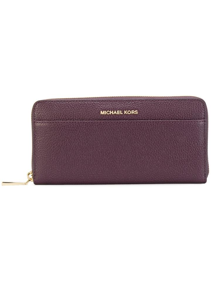 Michael Michael Kors Mercer Continental Wallet - Pink