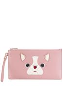 Furla Flat Dog Clutch Bag - Pink