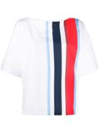 Marni Striped Printed T-shirt - White