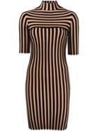 Edun Ribbed Dress, Women's, Size: Medium, Black, Spandex/elastane/merino