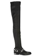 Toga Thigh-high Buckled Boots