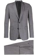 Paul Smith Check Pattern Suit - Grey