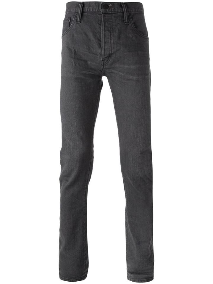Mastercraft Union Stretch Slim Trousers, Men's, Size: 36, Grey, Cotton/polyurethane