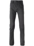 Mastercraft Union Stretch Slim Trousers, Men's, Size: 36, Grey, Cotton/polyurethane
