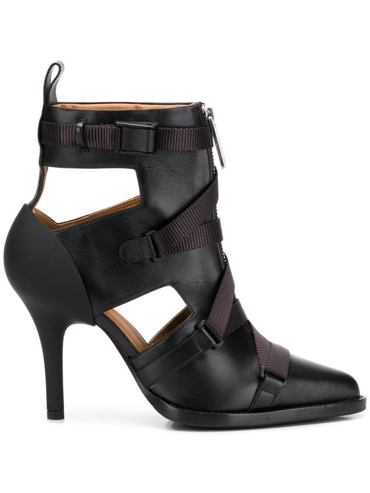 Chloé Tracy Open Boots - Black