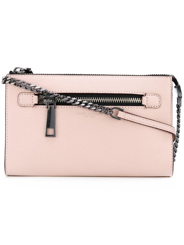 Marc Jacobs - Gotham Crossbody Bag - Women - Calf Leather - One Size, Pink/purple, Calf Leather
