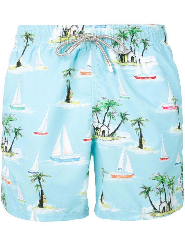 Mc2 Saint Barth - Gustavia Swim Shorts - Men - Polyester - M, Polyester