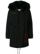 As65 Embroidered Parka - Black
