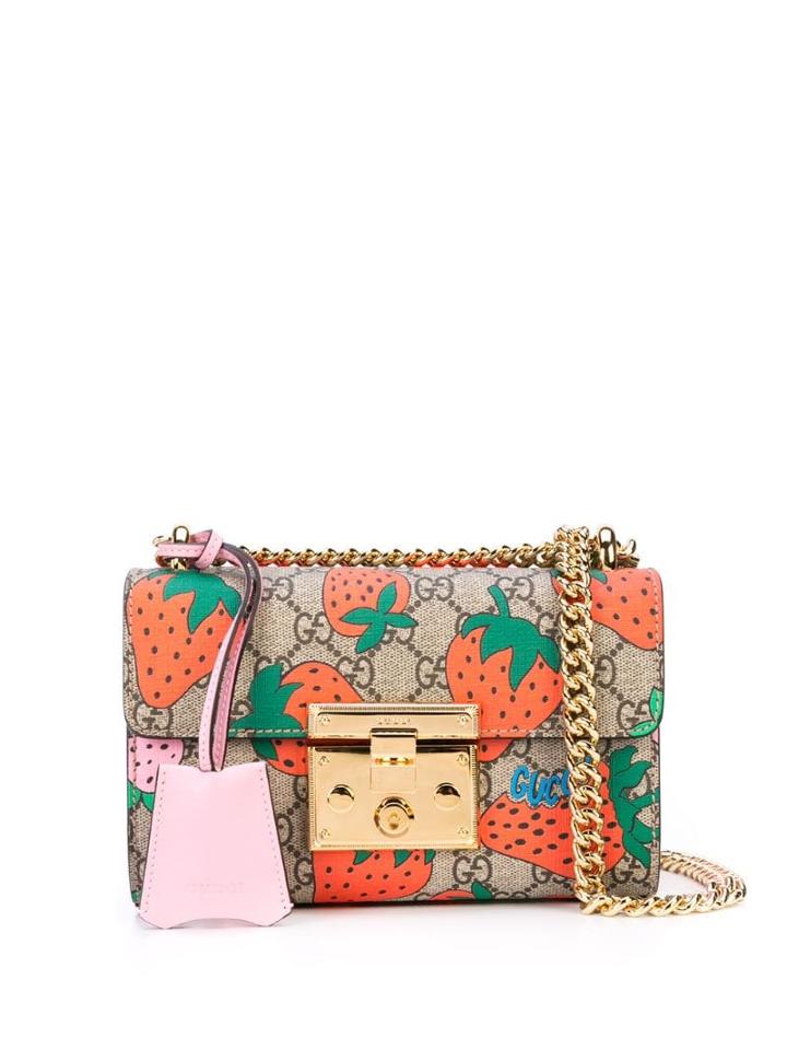 Gucci Padlock Gg Shoulder Bag - Pink